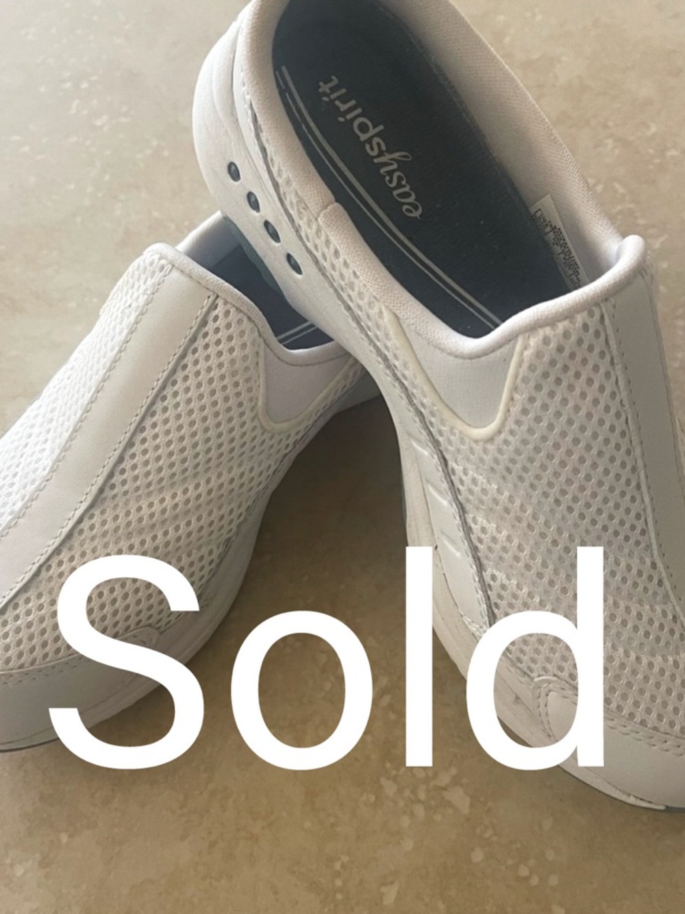 Easy Spirit Mesh White Slip-On Shoes 
SoldSOLD